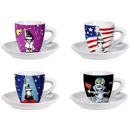 BIALETTI Set Special Events Filiżanki do kawy 4 szt. 3010199316