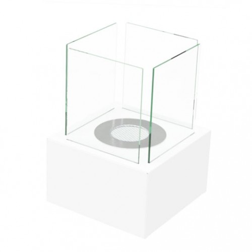 KRATKI Biokominek TANGO 2 biały