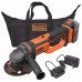 Black & Decker BCG720M1 Szlifierka kątowa akumulatorowa 125mm (18V/1x4,0Ah) Torba