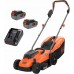 Black & Decker POWERCONNBCMW3318L2 Kosiarka rotacyjna akumulatorowa (2x18V/2x2,5Ah Li-Ion)