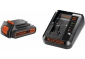 Black & Decker BDC2A20 Zestaw akumulator Li-Ion (1x2.0Ah/18V) +ładowarka 14,4 - 18,V