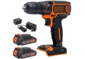 Black & Decker BDCDC18B Wiertarko wkrętarka 30Nm Li-Ion (2x1,5Ah/18V)