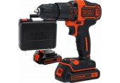 Black & Decker BDCHD18K1B2 Wiertarko-wkrętarka udarowa (40Nm/18V/2x2,0Ah) Walizka