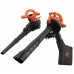 Black & Decker BEBLV260 dmuchawa/odkurzacz/rozdrabniarka ogrodowa 230V (2600W/40l)