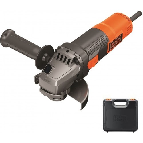 Black & Decker BEG220K Szlifierka kątowa (900W/125mm) Walizka