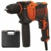 Black & Decker BEH710K Wiertarka udarowa,( 23Nm/710W) w walizce