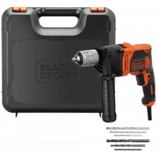 Black & Decker BEH850 Wiertarka udarowa (850W/13mm) Walizka