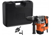 Black & Decker BEHS03K Młotowiertarka SDS-Plus (3,7J/1250W) walizka