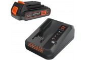 Black & Decker BDC2A20 Zestaw akumulator Li-Ion (18V/1x2,0Ah) + ładowarka 2A
