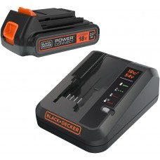 Black & Decker BDC2A20 Zestaw akumulator Li-Ion (18V/1x2,0Ah) + ładowarka 2A