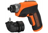 Black & Decker CS3652LC Wkrętak akumulatorowy (5,5Nm/3,6V/1,5Ah), dodatkowa głowica kątowa