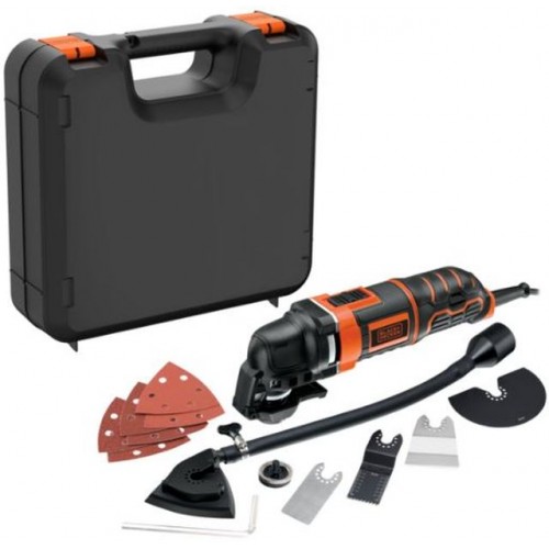 Black & Decker MT300KA Narzędzie wielofunkcyjne (300W), walizka