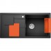 BLANCO SITY XL 6 S Silgranit PuraDur InFino Antracyt z akcesoriami orange 525056
