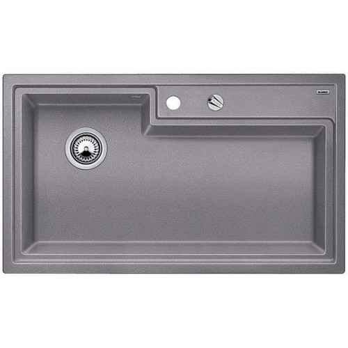 BLANCO PLENTA alumetalik Silgranit PuraDur z korkiem automatycznym 514781