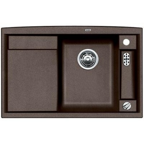 BLANCO Axia II 45 S-F Silgranit Zlewozmywak z korkiem aut. kawowy 516791 BLANCO Axia II 45 S-F Silgranit Zlewozmywak z korkiem aut. kawowy 516791