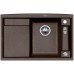 BLANCO Axia II 45 S-F Silgranit Zlewozmywak z korkiem aut. kawowy 516791
