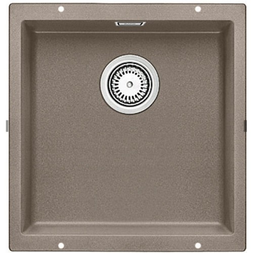 BLANCO SUBLINE 400-U Silgranit® zlewozmywak tartufo z korkiem automatycznym 517433