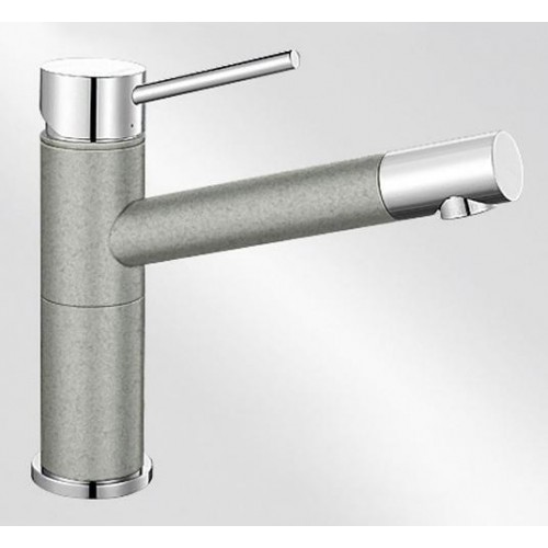 BLANCO ALTA COMPACT bateria kuchenna biała/chrom 515317