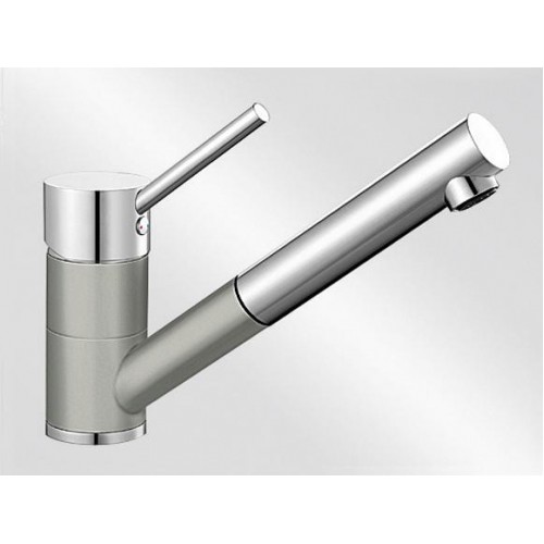 BLANCO ANTAS-S bateria kuchenna perłowoszara/chrom 520733