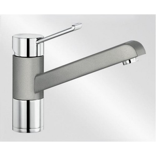 BLANCO ZENOS Silgranit®Look bateria kuchenna perłowoszara/chrom 520759 BLANCO ZENOS Silgranit®Look bateria kuchenna perłowoszara/chrom 520759