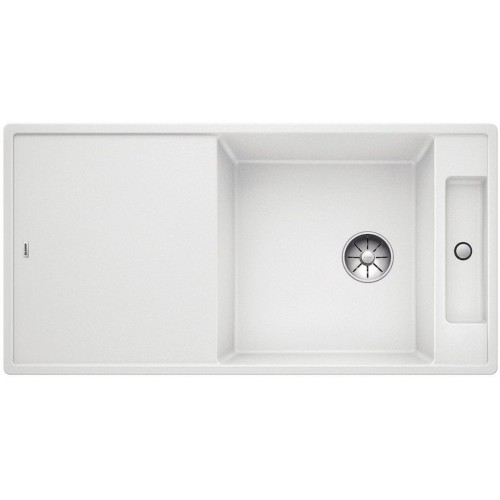 BLANCO AXIA III XL 6 S biały korkiem aut. deską szklaną odwracalny 523514