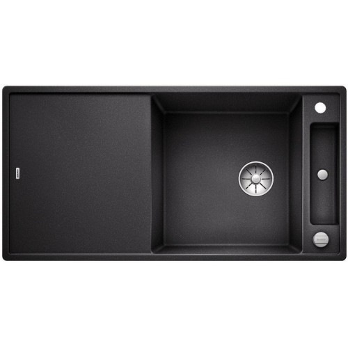BLANCO AXIA III XL 6S-F antracyt korkiem aut. deską drewnianą odwracalny 523520