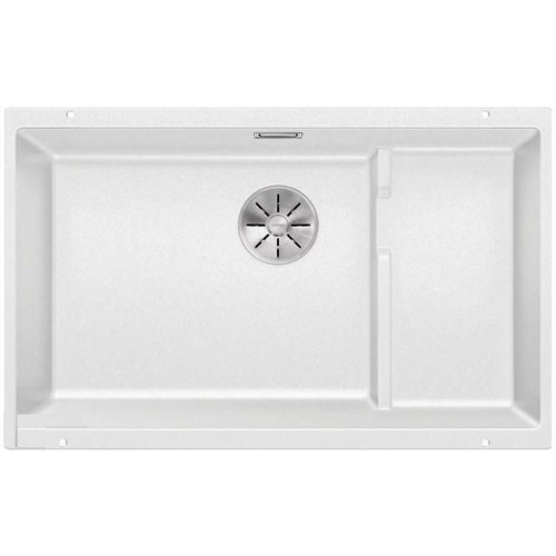 BLANCO SUBLINE 700-U LEVEL Silgranit PuraDur biały z korkiem InFino 523542