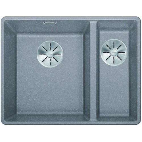 BLANCO SUBLINE 340/160-F Silgranit PuraDur alumetalik z korkiem InFino 523570