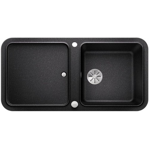 BLANCO YOVA XL 6S antracyt z korkiem aut. deską z drewna jesionowego 523594