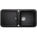 BLANCO YOVA XL 6S antracyt z korkiem aut. deską z drewna jesionowego 523594