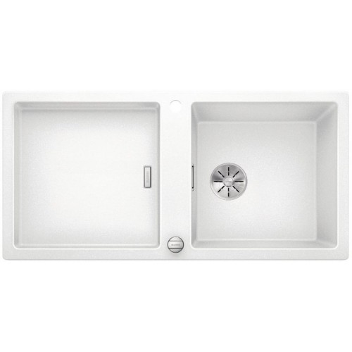 BLANCO ADON XL 6S biały z deską jesionową korkiem aut. 523608