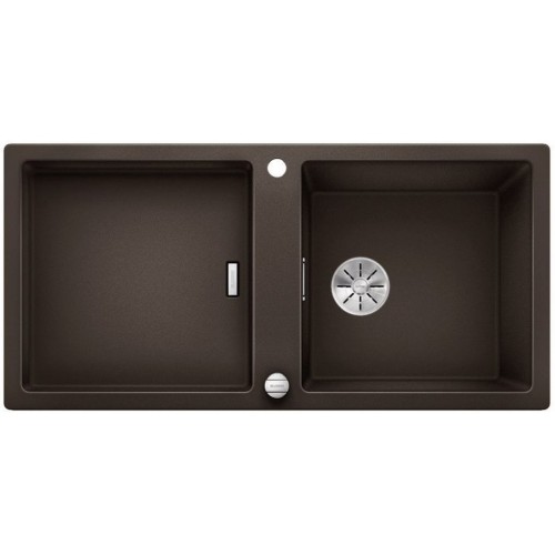 BLANCO ADON XL 6S kawowy z deską jesionową korkiem aut. 523613