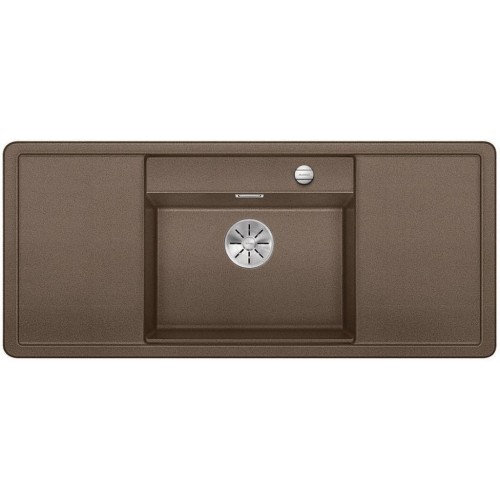 BLANCO ALAROS 6S muszkat dwie deski z czarnego szkła z korkiem aut. 523622