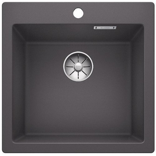 BLANCO PLEON 5 szarość skały Silgranit InFino korkiem automatycznym 523677