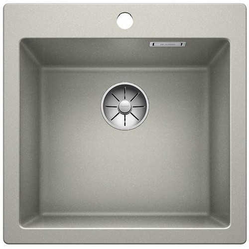 BLANCO PLEON 5 perłowoszary Silgranit InFino korkiem automatycznym 523679