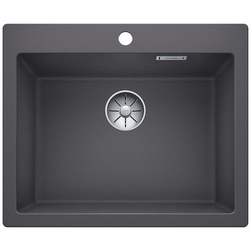 BLANCO PLEON 6 szarość skały InFino z korkiem automatycznym 523687