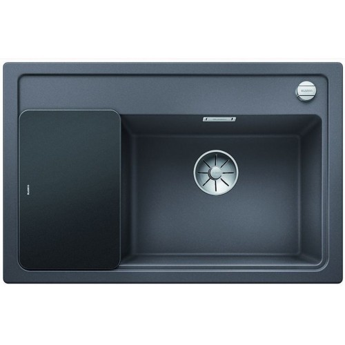 BLANCO ZENAR XL 6S Compact szarość skały i deską szklaną z kork. aut. prawa komora 523707