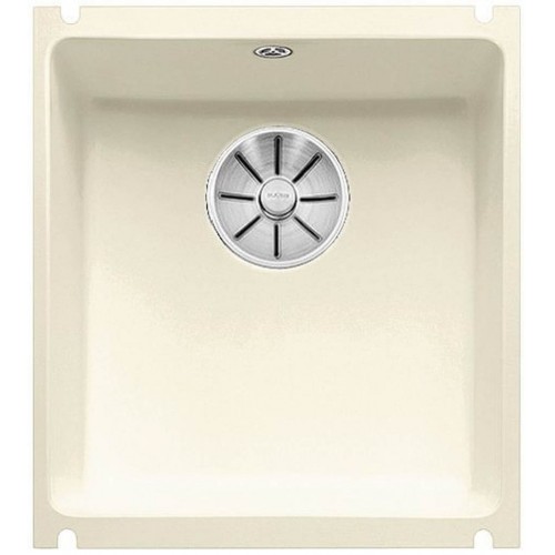 BLANCO SUBLINE 375-U magnolia połysk bez korka aut. z korkiem InFino 523727