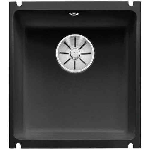 BLANCO SUBLINE 375-U czarny bez korka aut. z korkiem InFino 523732 BLANCO SUBLINE 375-U czarny bez korka aut. z korkiem InFino 523732