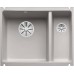 BLANCO SUBLINE 350/150-U szarość aluminium bez korka aut. z korkami InFino 523745