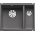 BLANCO SUBLINE 350/150-U bazaltowy bez korka aut. z korkami InFino 523746