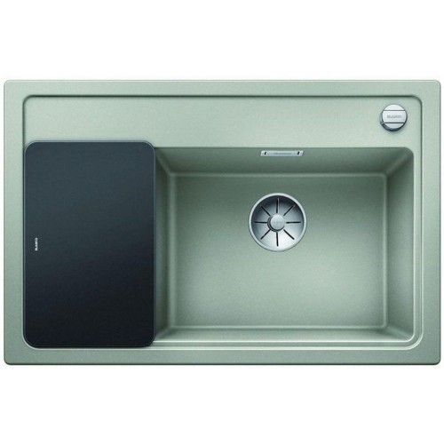 BLANCO ZENAR XL 6S Compact perłowoszary i deską szklaną z kork. aut. prawa komora 523757 BLANCO ZENAR XL 6S Compact perłowoszary i deską szklaną z kork. aut. prawa komora 523757