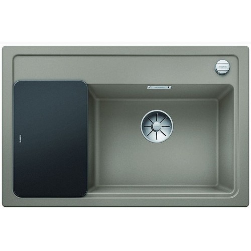 BLANCO ZENAR XL 6S Compact tartufo i deską szklaną z kork. aut. prawa komora 523761
