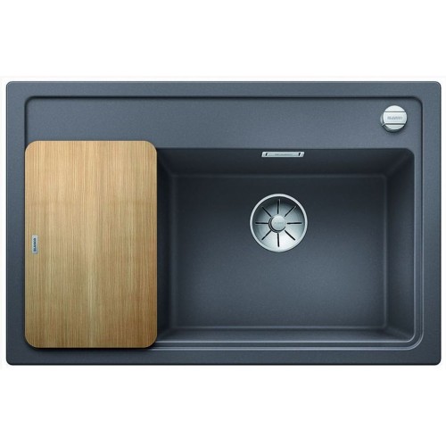 BLANCO ZENAR XL 6S Compact szarość skały i deską drewnianą z kork. aut. prawa komora523765 BLANCO ZENAR XL 6S Compact szarość skały i deską drewnianą z kork. aut. prawa komora523765