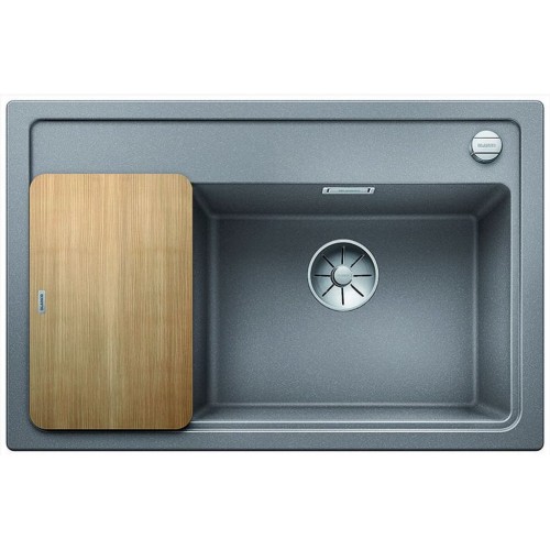BLANCO ZENAR XL 6S Compact alumetalik i deską drewnianą z kork. aut. prawa komora 523766 BLANCO ZENAR XL 6S Compact alumetalik i deską drewnianą z kork. aut. prawa komora 523766