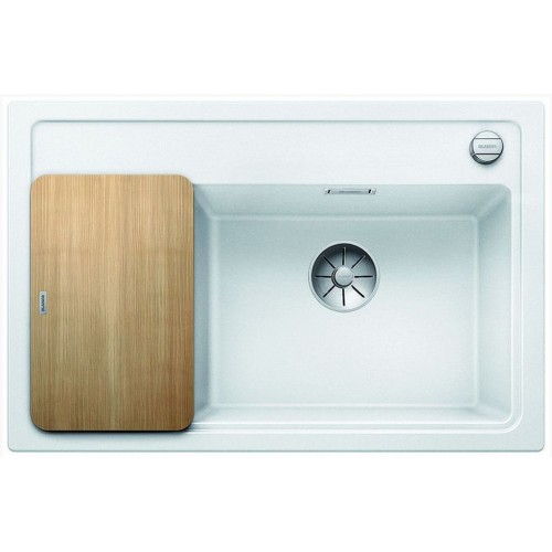 BLANCO ZENAR XL 6S Compact biały i deską drewnianą z kork. aut. prawa komora 523768 BLANCO ZENAR XL 6S Compact biały i deską drewnianą z kork. aut. prawa komora 523768