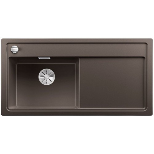 BLANCO ZENAR XL 6 S-F InFino kawowy z korkiem aut. komora lewa deska szklana 523915