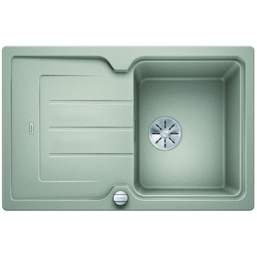 BLANCO CLASSIC NEO 45 S InFino perłowoszary z korkiem aut. z deska 524002