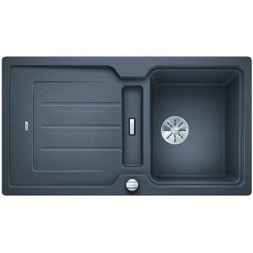 BLANCO CLASSIC NEO 5 S InFino szarość skały z korkiem aut. z deska 524016