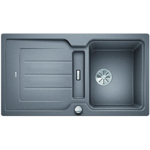 BLANCO CLASSIC NEO 5 S InFino alumetalik z korkiem aut. z deska 524017